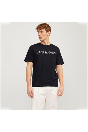 تیشرت مشکی مردانه رگولار Jack & Jones - کد 804468249