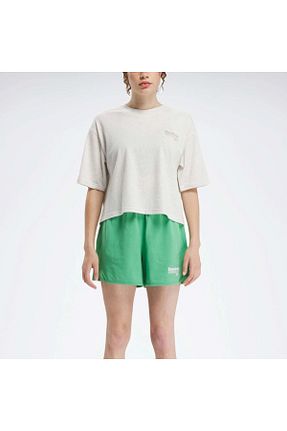 تیشرت نباتی زنانه رگولار Reebok - کد 822701508
