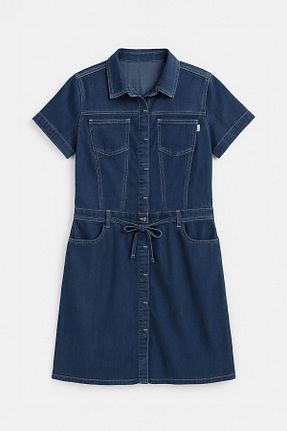 لباس رنگی زنانه جین BANNY JEANS - کد 946576538