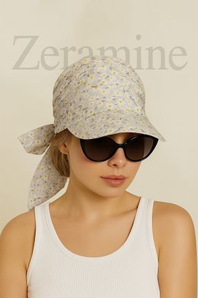 کلاه رنگی زنانه پنبه ای ZERAMİNE - کد 950040902