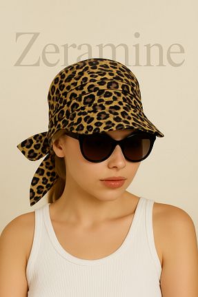کلاه رنگی زنانه پنبه ای ZERAMİNE - کد 950040774