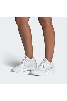 کفش تنیس سفید زنانه پارچه ای adidas - کد 838683836