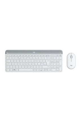 کیبورد سفید logitech - کد 34853737