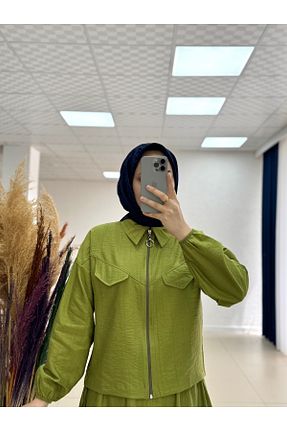 ست بالاتنه و پائین تنه حجاب رنگی زنانه رگولار MİHRA STORE - کد 940988355
