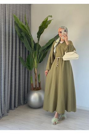 لباس خاکی زنانه %100 پنبه Molly Nelly - کد 953945426