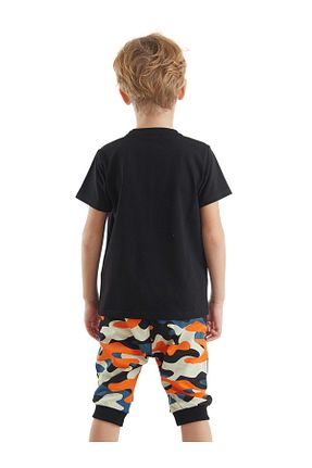 ست بالاتنه و پائین تنه مشکی بچه گانه بافتنی Denokids - کد 637345176