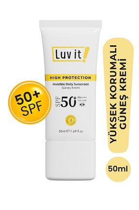کرم ضد آفتاب صورت SPF 50 + Luv it! - کد 686344459