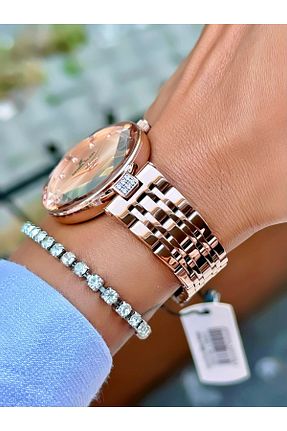 ساعت مچی زرد زنانه 31-35 میلی متر Daniel Klein - کد 759040419