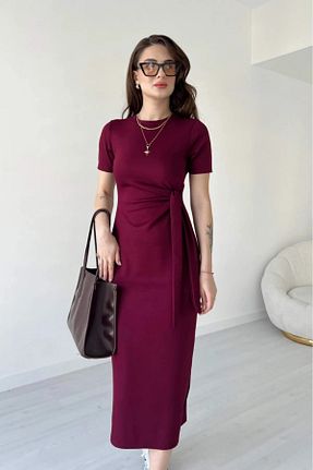لباس زرشکی زنانه بافتنی TrendyFashion - کد 924122263