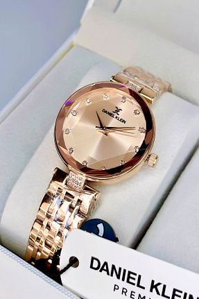ساعت مچی بژ زنانه 31-35 میلی متر Daniel Klein - کد 874837491
