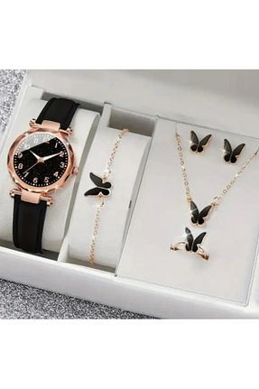 ساعت مچی مشکی زنانه 34 میلی متر Genel Markalar - کد 888528490