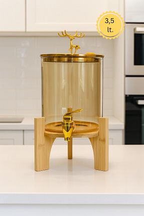 پارچ / ظرف آب زرد BPA Free İnova Home Decor - کد 849806791