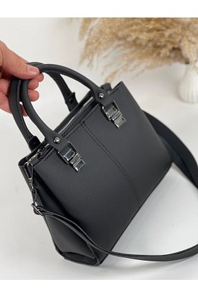 کیف دوشی مشکی زنانه چرم مصنوعی HONEY BAG - کد 758745700