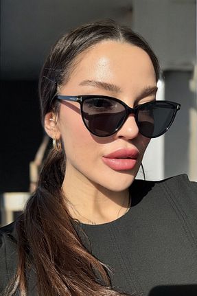 عینک آفتابی مشکی زنانه 54 REN EYEWEAR - کد 905130064