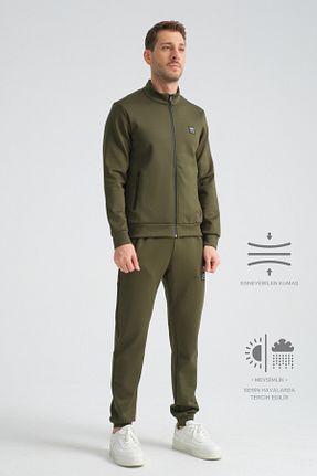 ست کرمکن اسپرت خاکی مردانه مقاوم در برابر هوای سرد Shooter - کد 878980593