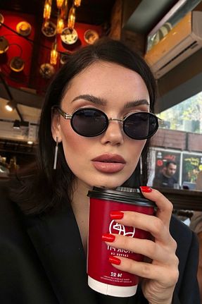 عینک آفتابی مشکی زنانه UV400 REN EYEWEAR - کد 823547270