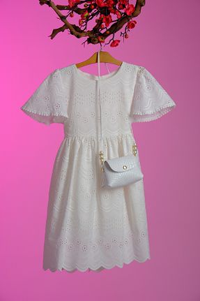 لباس سفید بچه گانه بافتنی Zaziko Kids - کد 818818128