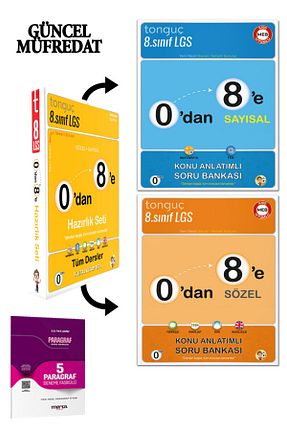 درسی و کتب کمک آموزشی Tonguç Yayınları - کد 832439371