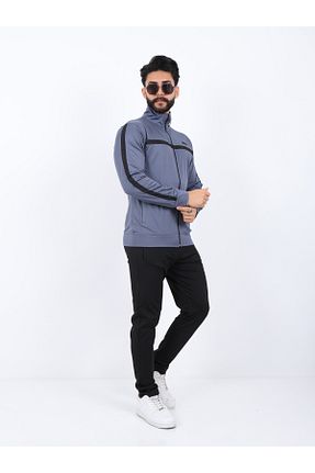 ست بالاتنه و پائین تنه طوسی مردانه بافت Genel Markalar - کد 885982478