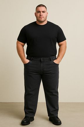 شلوار سایز بزرگ طوسی مردانه پنبه ای Sete Jeans - کد 941147420