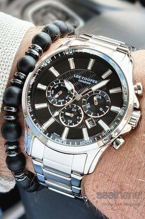 ساعت مچی متالیک مردانه 46 میلی متر Lee Cooper - کد 825095358