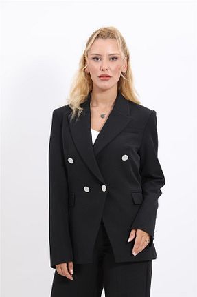 کت مشکی زنانه Comfort ÖNDER ÖZSOY - کد 242873878