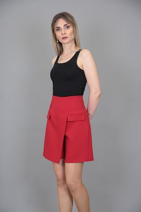 شلوارک و برمودا قرمز زنانه رگولار ÖNDER ÖZSOY - کد 732161799