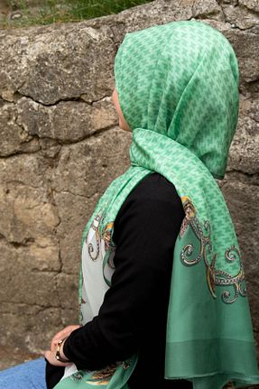 شال سبز زنانه Vissona - کد 270703700
