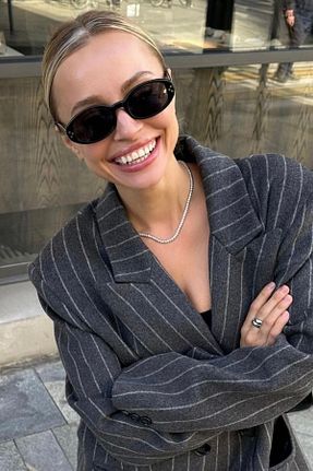 عینک آفتابی مشکی زنانه 65 REN EYEWEAR - کد 815329527