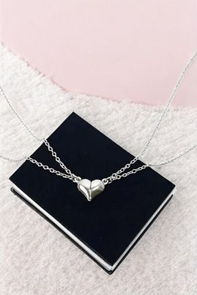 گردنبند جواهر طوسی زنانه فلزی VerdeHome - کد 921144669