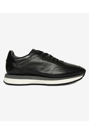 کفش اسنیکر مشکی مردانه چرم اصل Greyder - کد 824212456