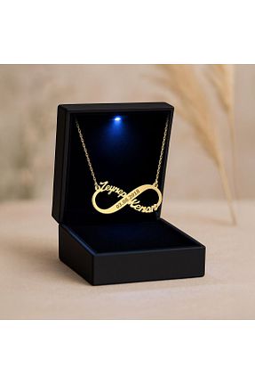 گردنبند نقره رنگی زنانه 925 عیار Indigo Takı - کد 953789082
