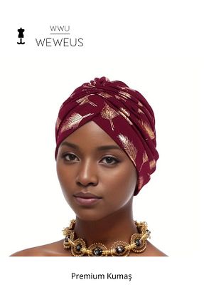 کش سر زرشکی زنانه Weweus - کد 953792053