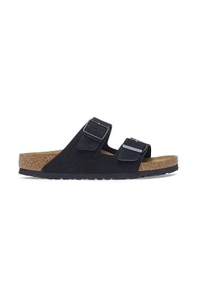 صندل مشکی زنانه پاشنه تخت Birkenstock - کد 953983508