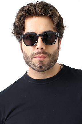 عینک آفتابی مشکی زنانه 51 Lozzo - کد 953991046