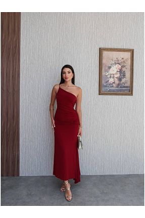 لباس زرشکی زنانه بافتنی ESRAHELVACI - کد 954174189