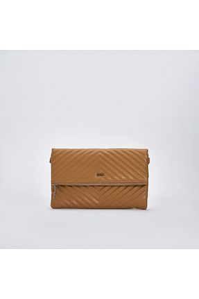 کیف پورتفوی و کلاچ بژ زنانه چرم مصنوعی Togo - کد 954173853