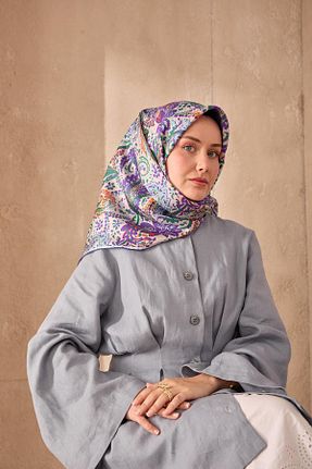 روسری رنگی İpek Tivil Silk Home - کد 954203070