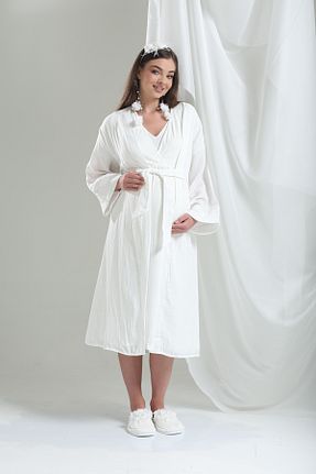لباس شب بارداری نباتی زنانه ساده Lohussa - کد 954306523