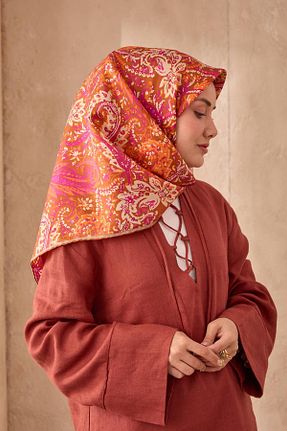 روسری رنگی İpek Tivil Silk Home - کد 954203173