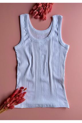 تیشرت سفید زنانه اسلیم فیت VicTroy - کد 954746841
