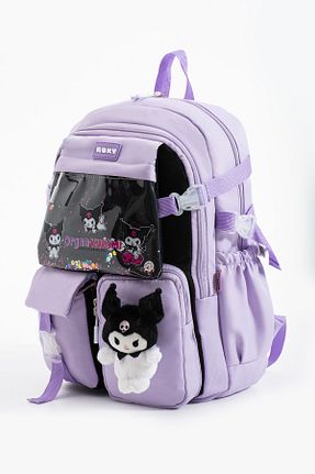 کیف مدرسه بنفش بچه گانه پارچه ای Roxy - کد 954686746