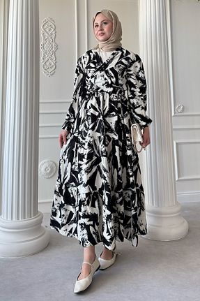 ست بالاتنه و پائین تنه حجاب مشکی زنانه رگولار InStyle - کد 954770989