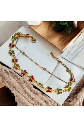 دستبند استیل (فولاد) متالیک زنانه استیل ضد زنگ İNN JEWELLERY - کد 955165900