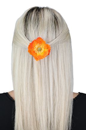 گیره سر نارنجی زنانه Floray Design - کد 955297842