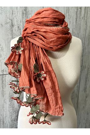 دستمال گردن بژ زنانه KAFTAN TAKI TASARIM - کد 955566727