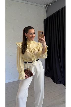 بلوز رنگی زنانه ساده elif teke - کد 955567488