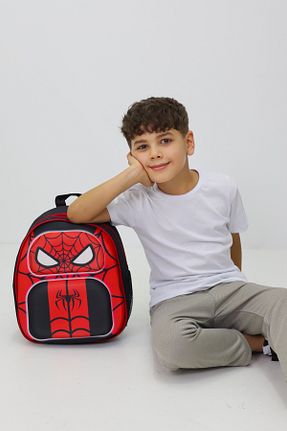 کیف مدرسه قرمز بچه گانه پارچه ای Probag - کد 956165525