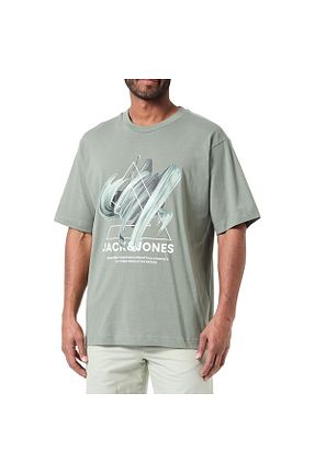 تیشرت سبز مردانه رگولار Jack & Jones - کد 804775955