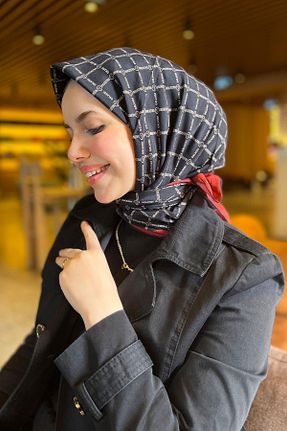 روسری رنگی مودال Valentino Orlandi - کد 901584335
